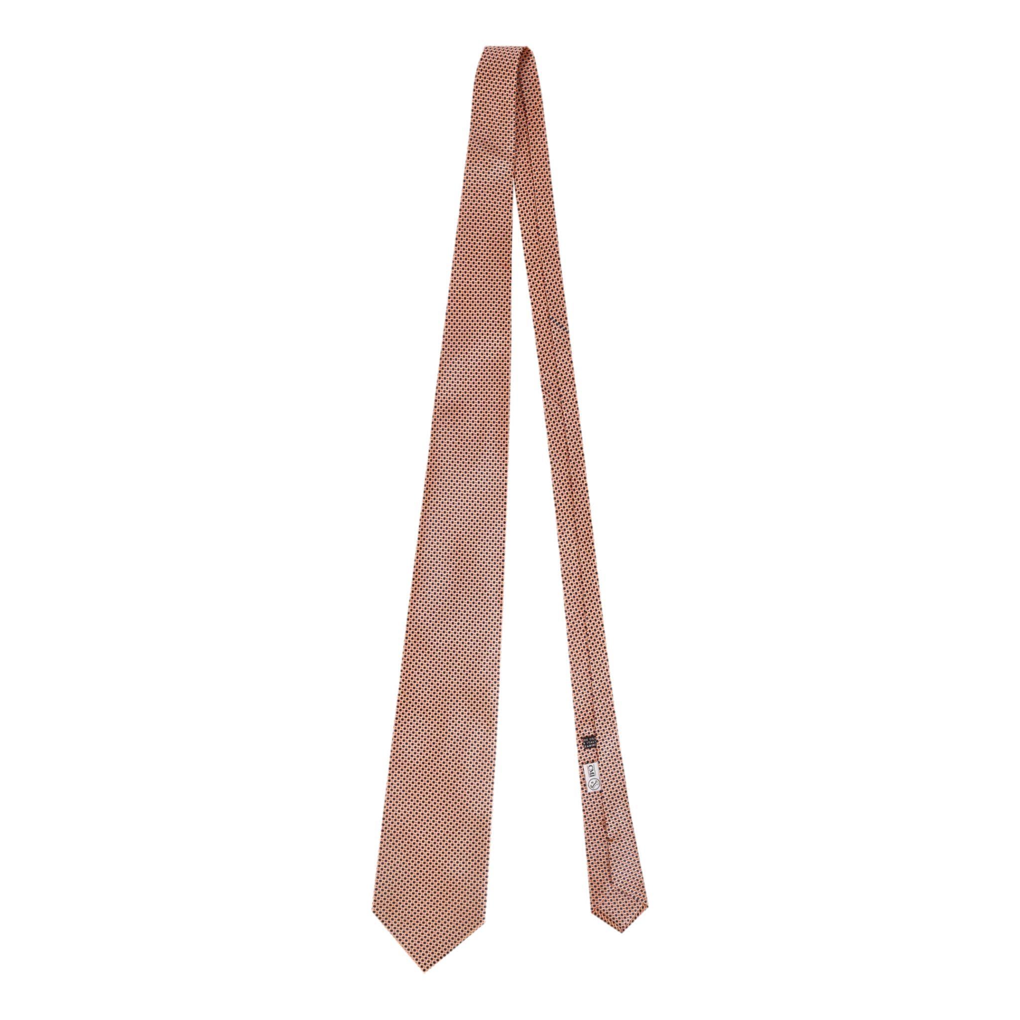 Stefano Ricci Bedruckte Seidenkrawatte mit Swarovski-Kristallen (Beige) im Angebot