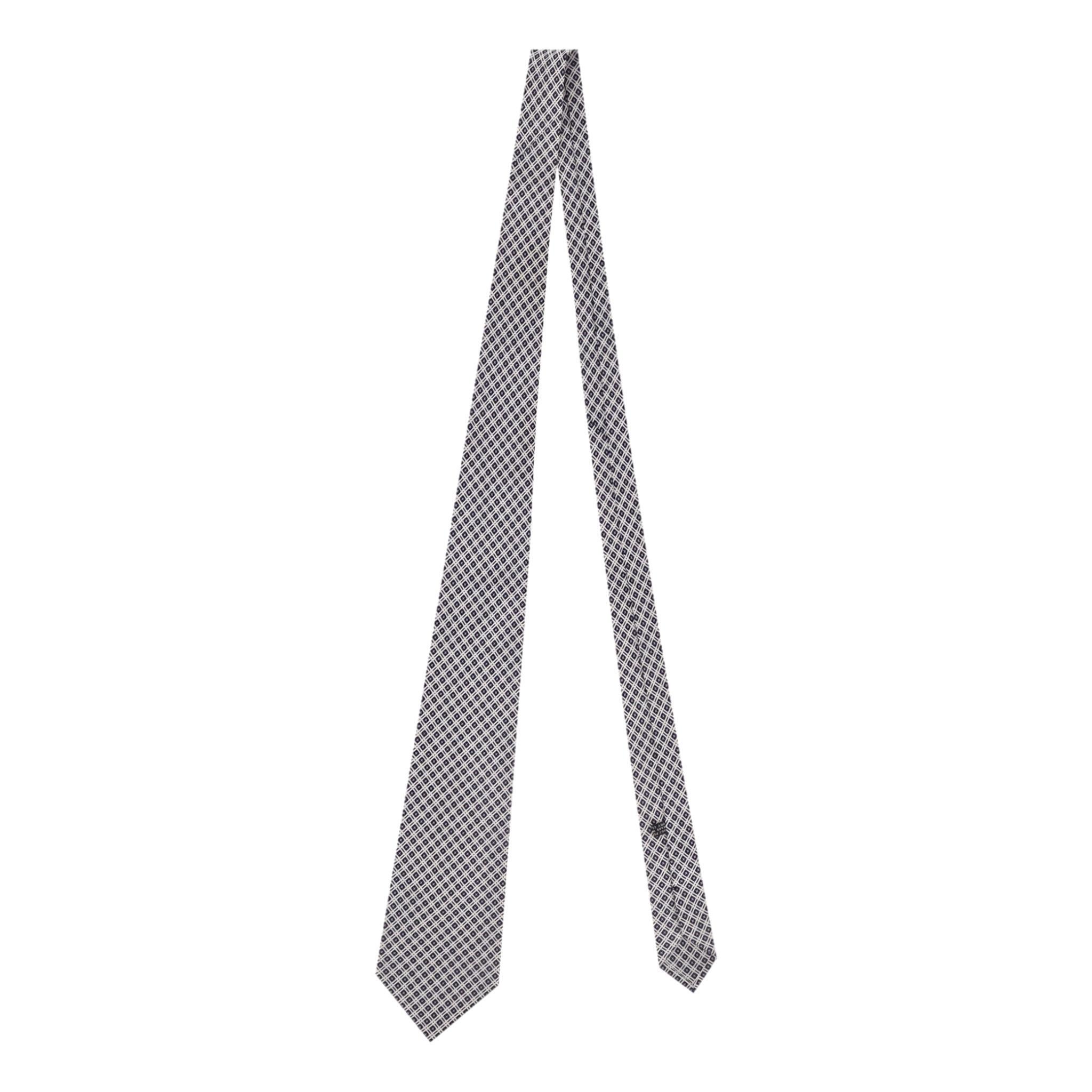 Stefano Ricci Printed Silk Tie With Swarovski Crystals For Sale 1