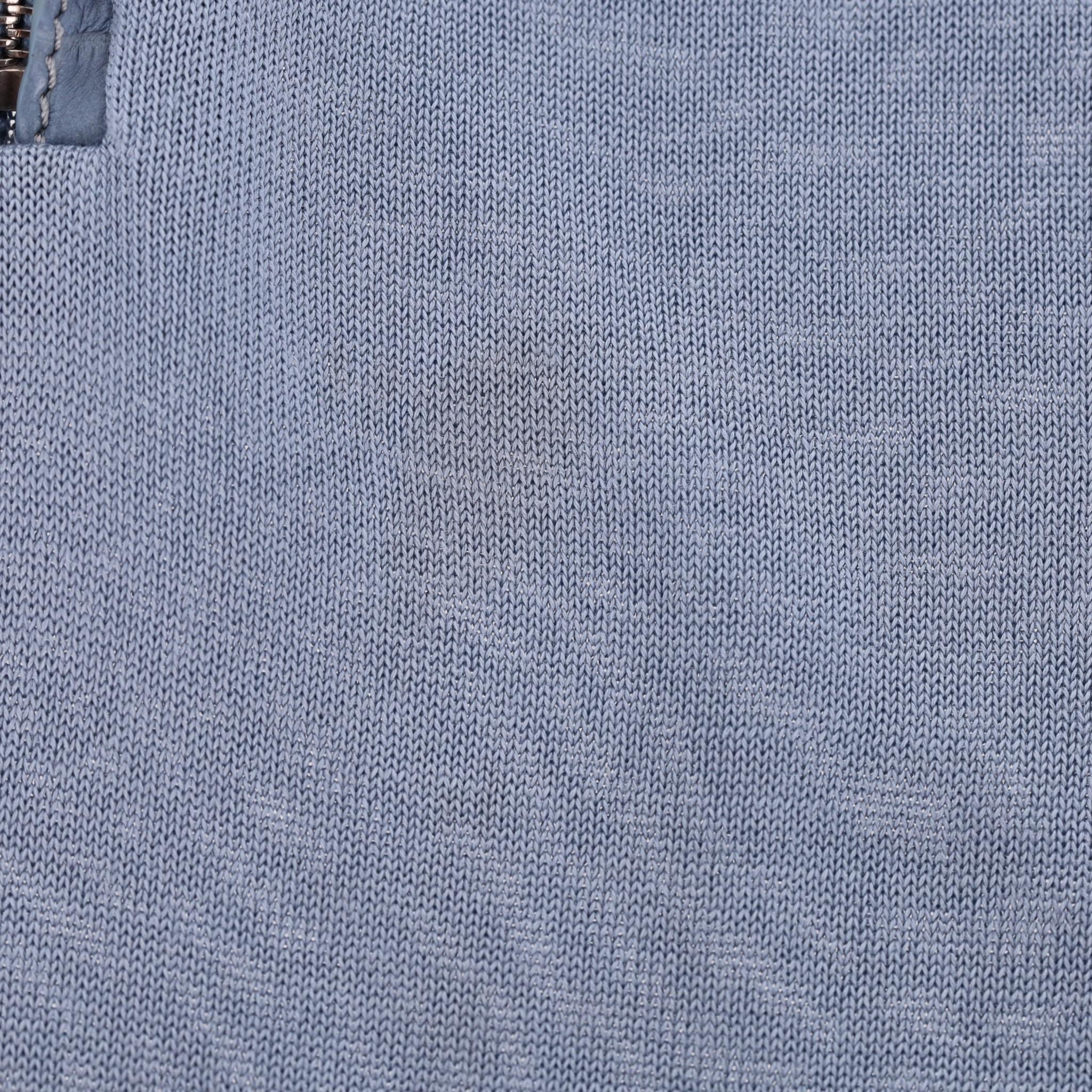 Stefano Ricci Silk Polo Shirt With Crocodile Zip 3