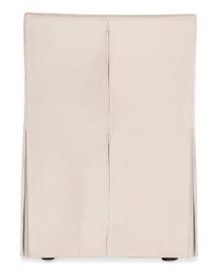 Stefano Skirted Chair - Taupe