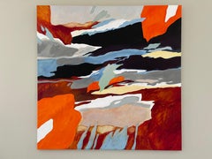 "Reflections Of Spring" Vibrant & Colorful Contemporary Abstract By Steffen Bue