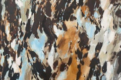 "Time Changes All" A Large Abstract With Earthy Colors By Steffen Bue