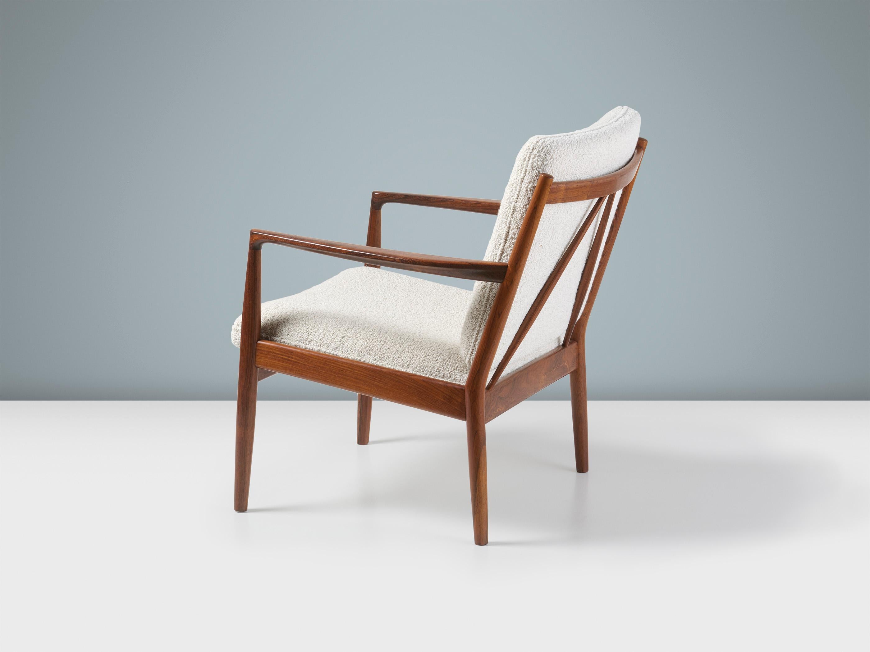 rosewood lounge chair from laauser