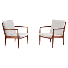 Steffen Syrach-Larsen Rosewood Lounge Chairs, c1960s