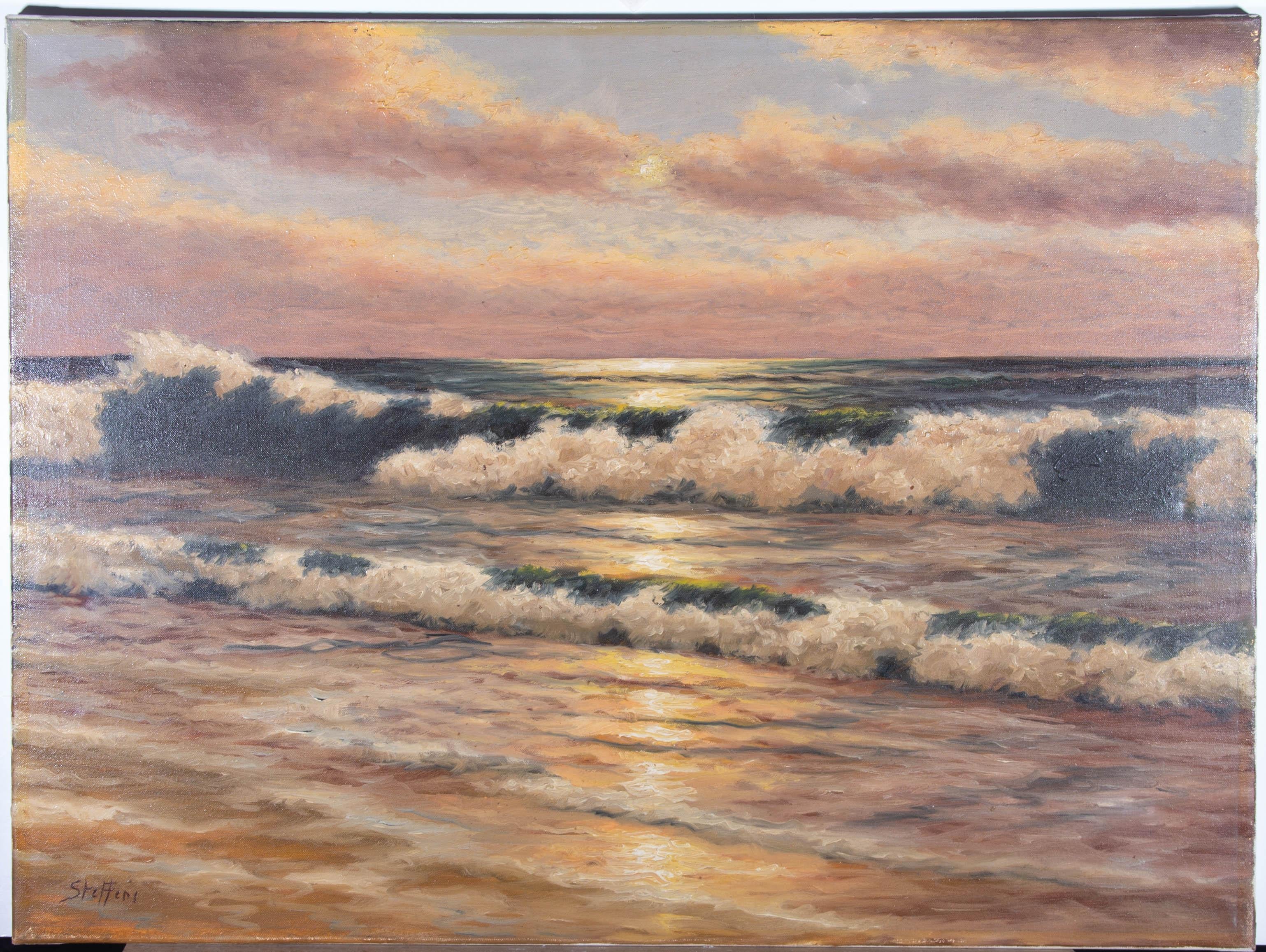 Stefferi - Contemporary Oil, Splashing Waves 2