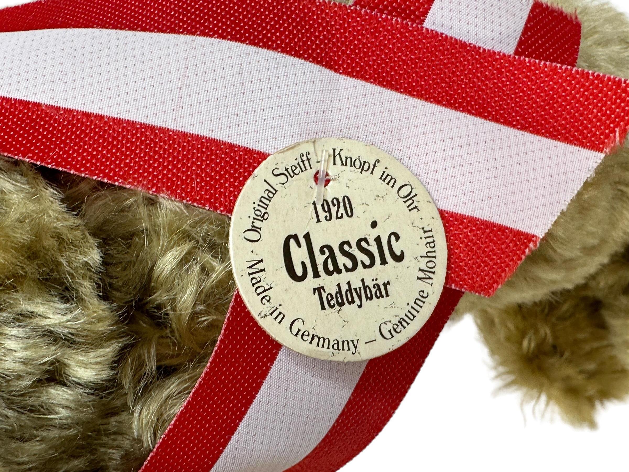 Mohair Steiff Collectible Teddy Bear Toy Store Kober Vienna exclusive, Vintage Austria