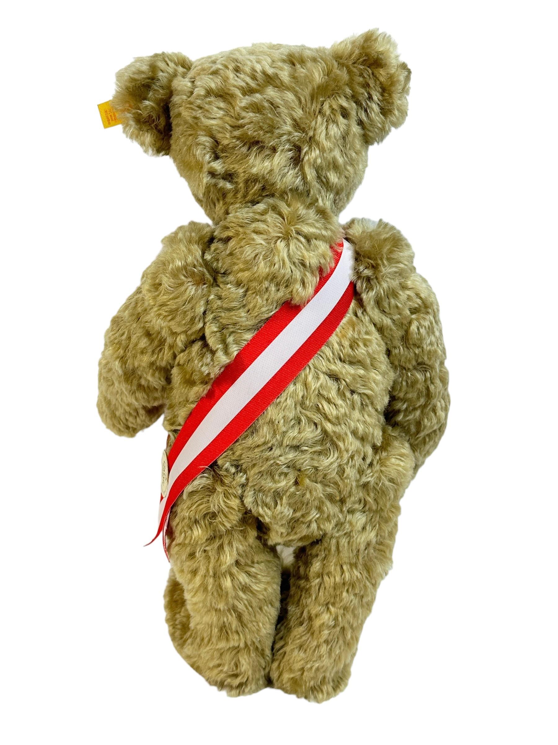 Steiff Collectible Teddy Bear Toy Store Kober Vienna exclusive, Vintage Austria 1