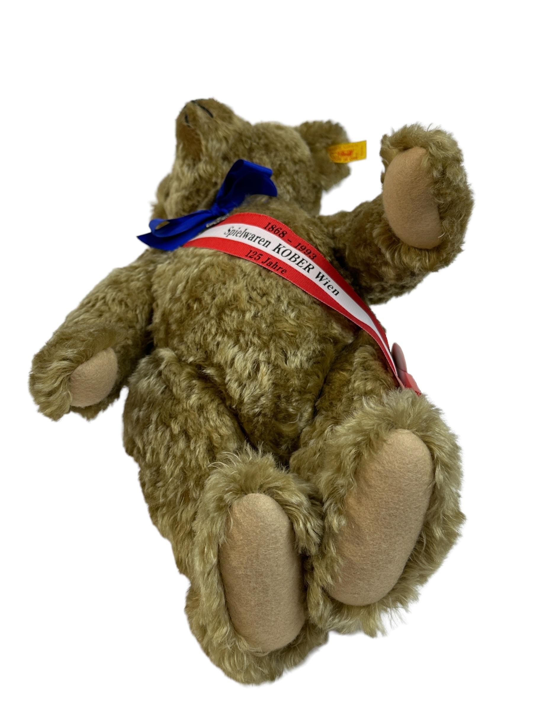 Steiff Collectible Teddy Bear Toy Store Kober Vienna exclusive, Vintage Austria For Sale 5