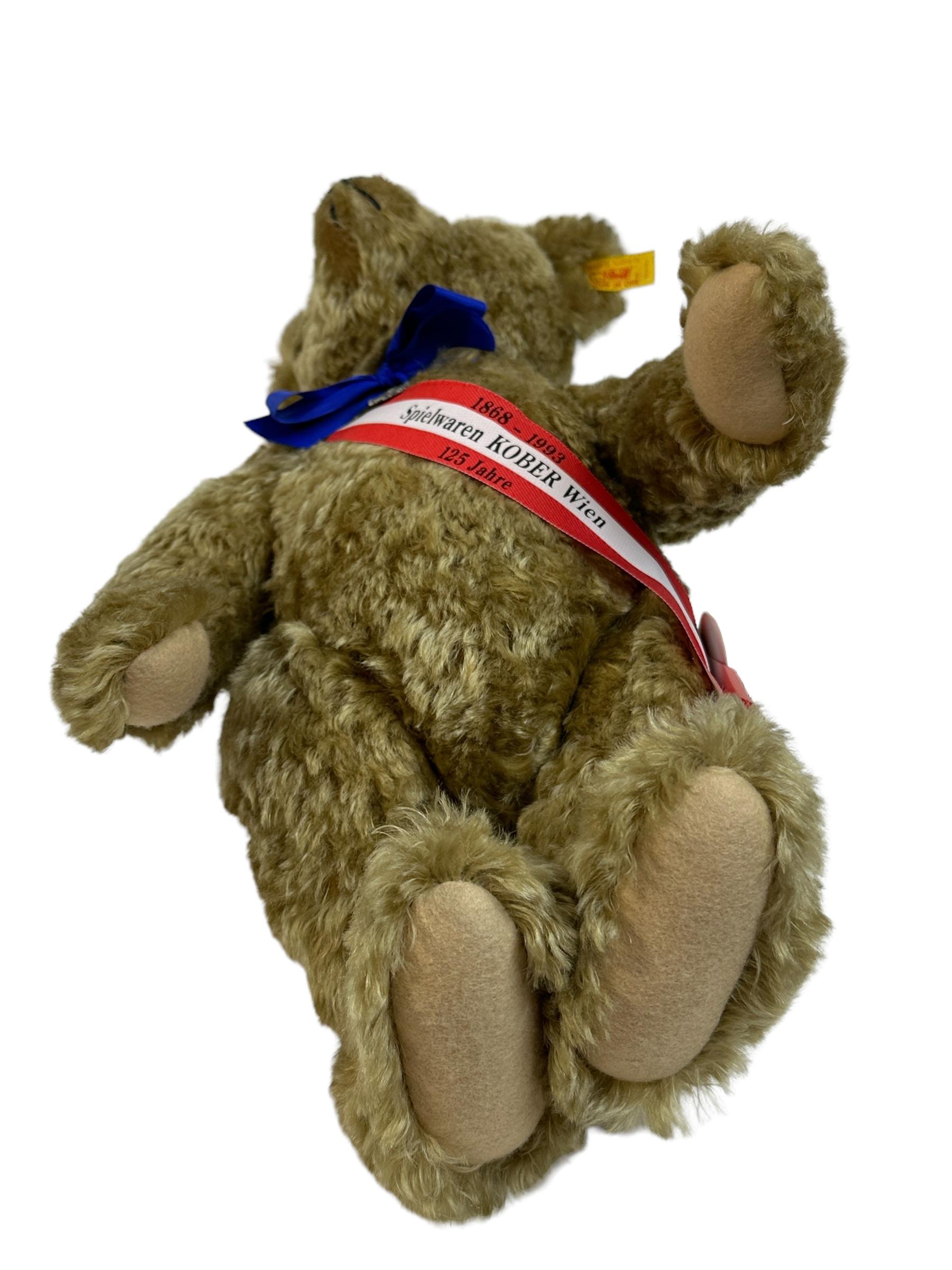 Steiff Collectible Teddy Bear Toy Store Kober Vienna exclusive, Vintage Austria 2