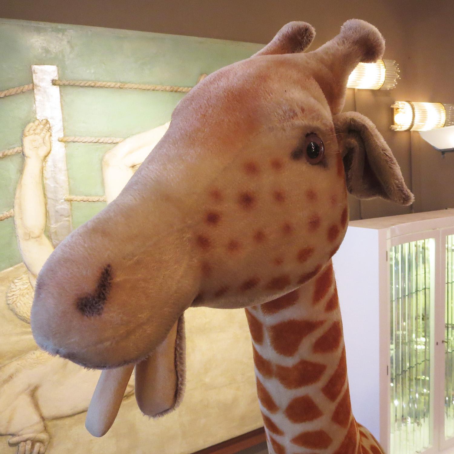 German Steiff Display Giraffe For Sale
