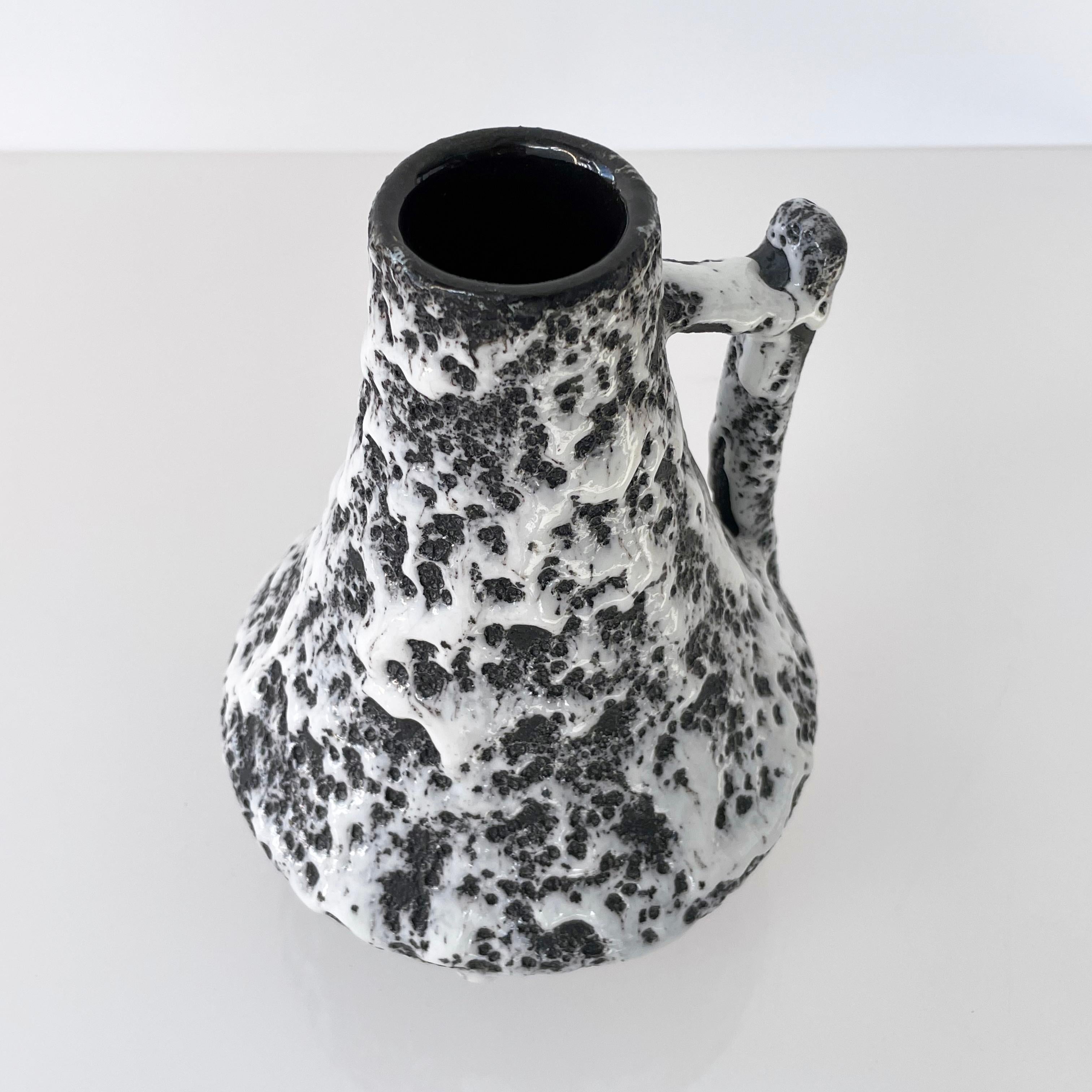 Glazed Stein Keramik Vase - West Germany Ceramic  For Sale