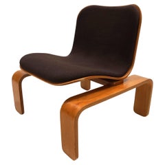 Steiner Paris Fireside lounge chair by Jean Michel Chaudeurge, 1970