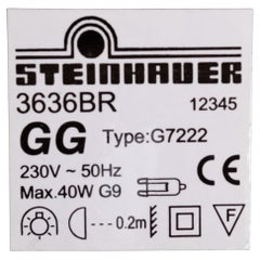 Lampadaire Steinhauer couleur bronze 1980 Allemagne