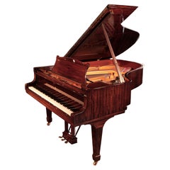 Piano à queue Steinway Model No A en acajou tigré de qualité