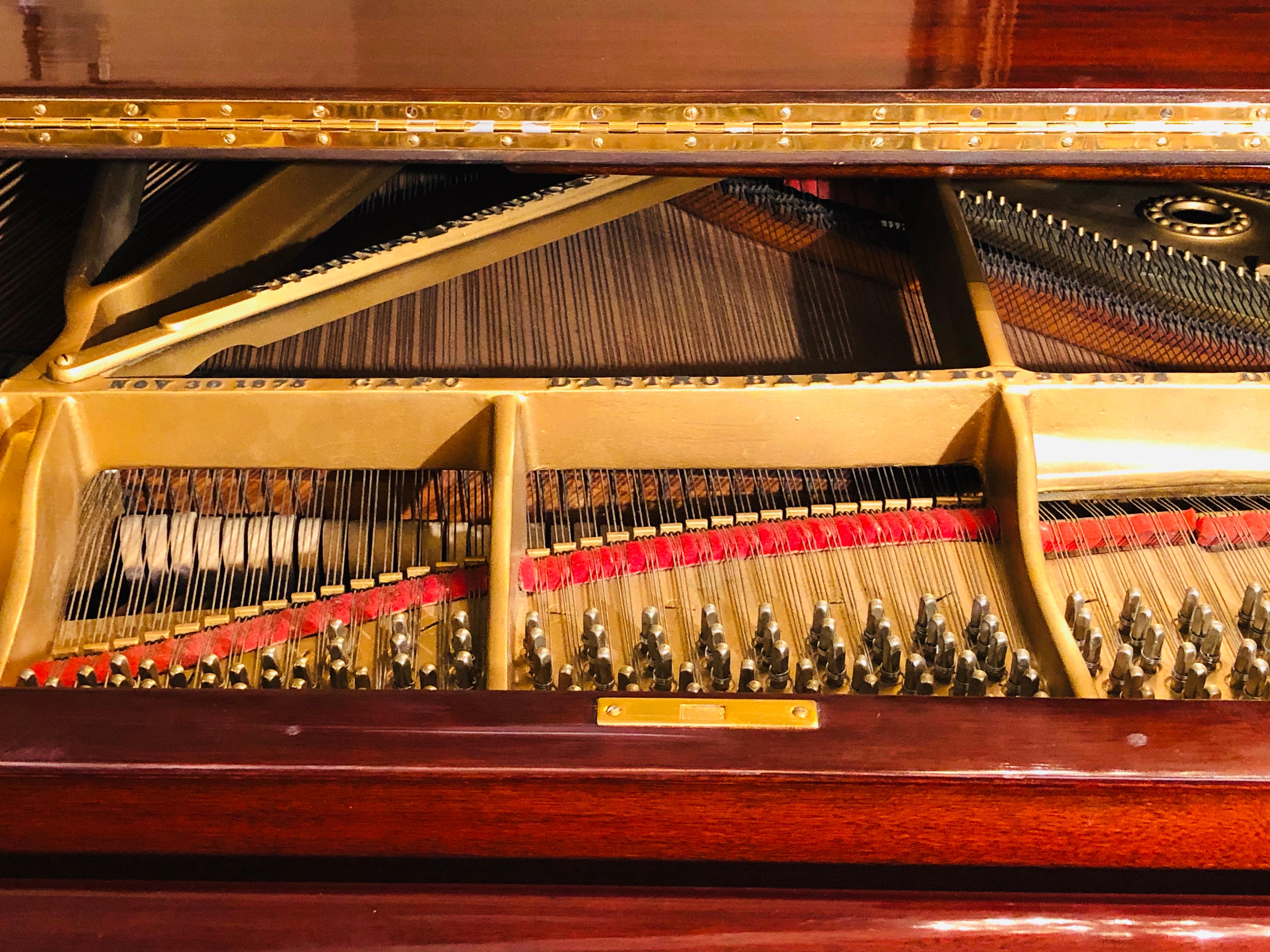 Steinway Model B Classic Grand Piano 1901 in a Refinished Mahogany Case 2