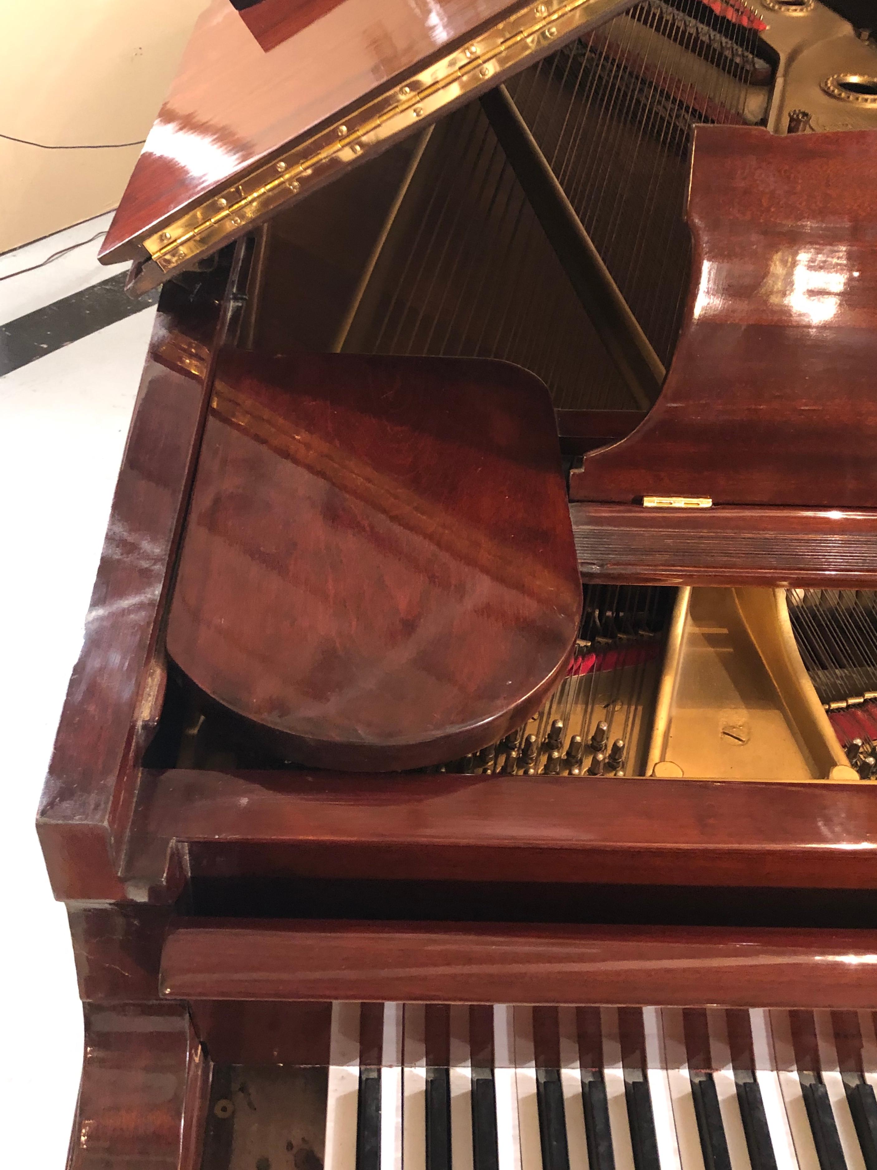 steinway b dimensions