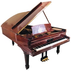 Piano à queue classique Steinway modèle B 1901 dans un coffret en acajou reverni