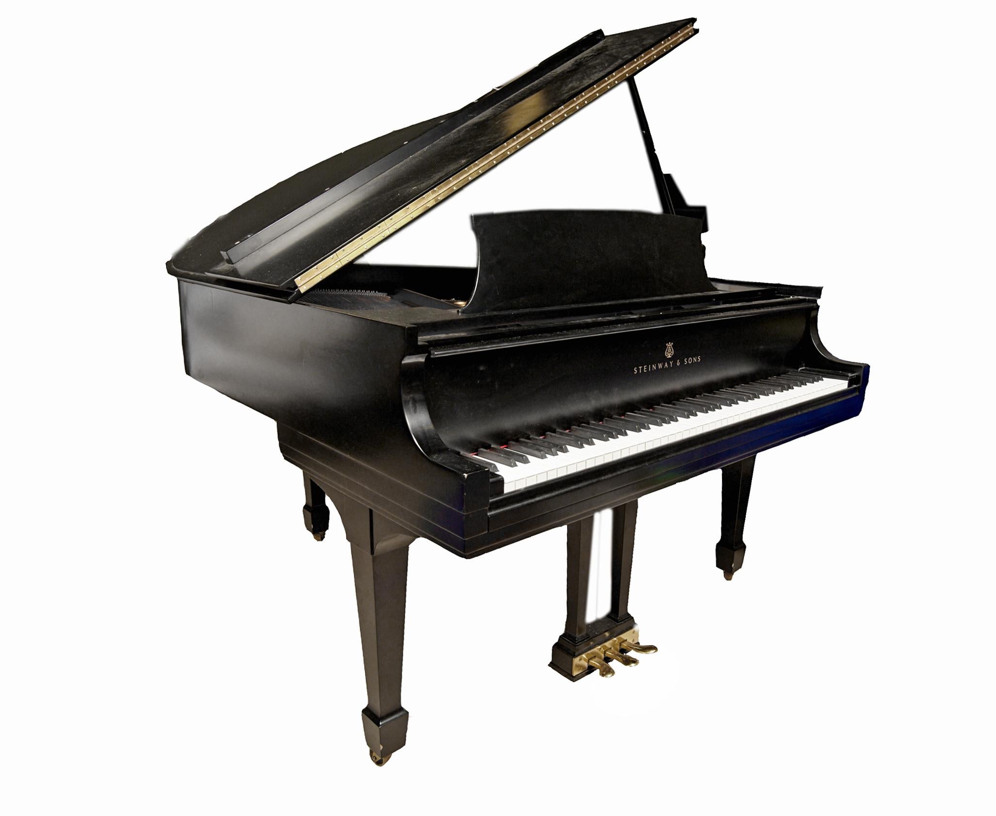 steinway model s dimensions