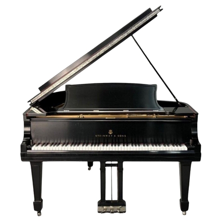 Steinway & Sons, Baby Grand Model L Piano, Fully Refurbished, 19th Century