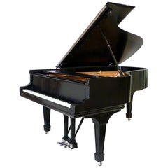 Steinway & Sons Ebony Grand Piano, Model "B"  circa 1916