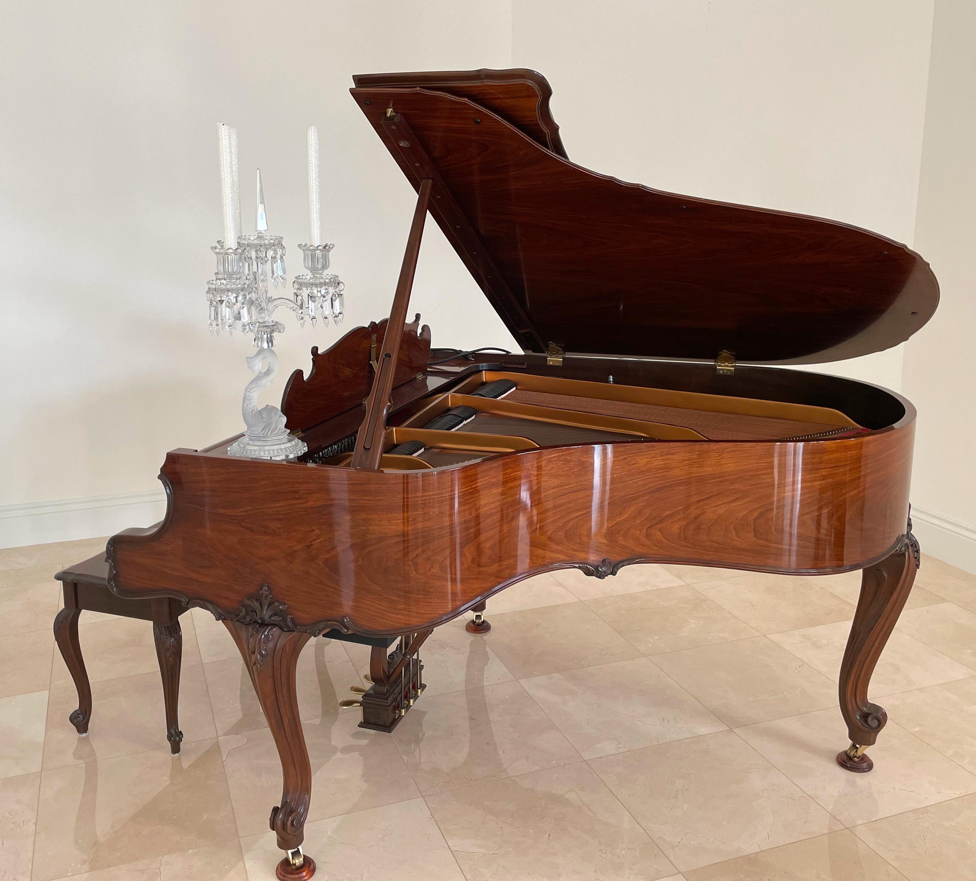 Steinway & Sons Rosewood Baby Grand Piano 5