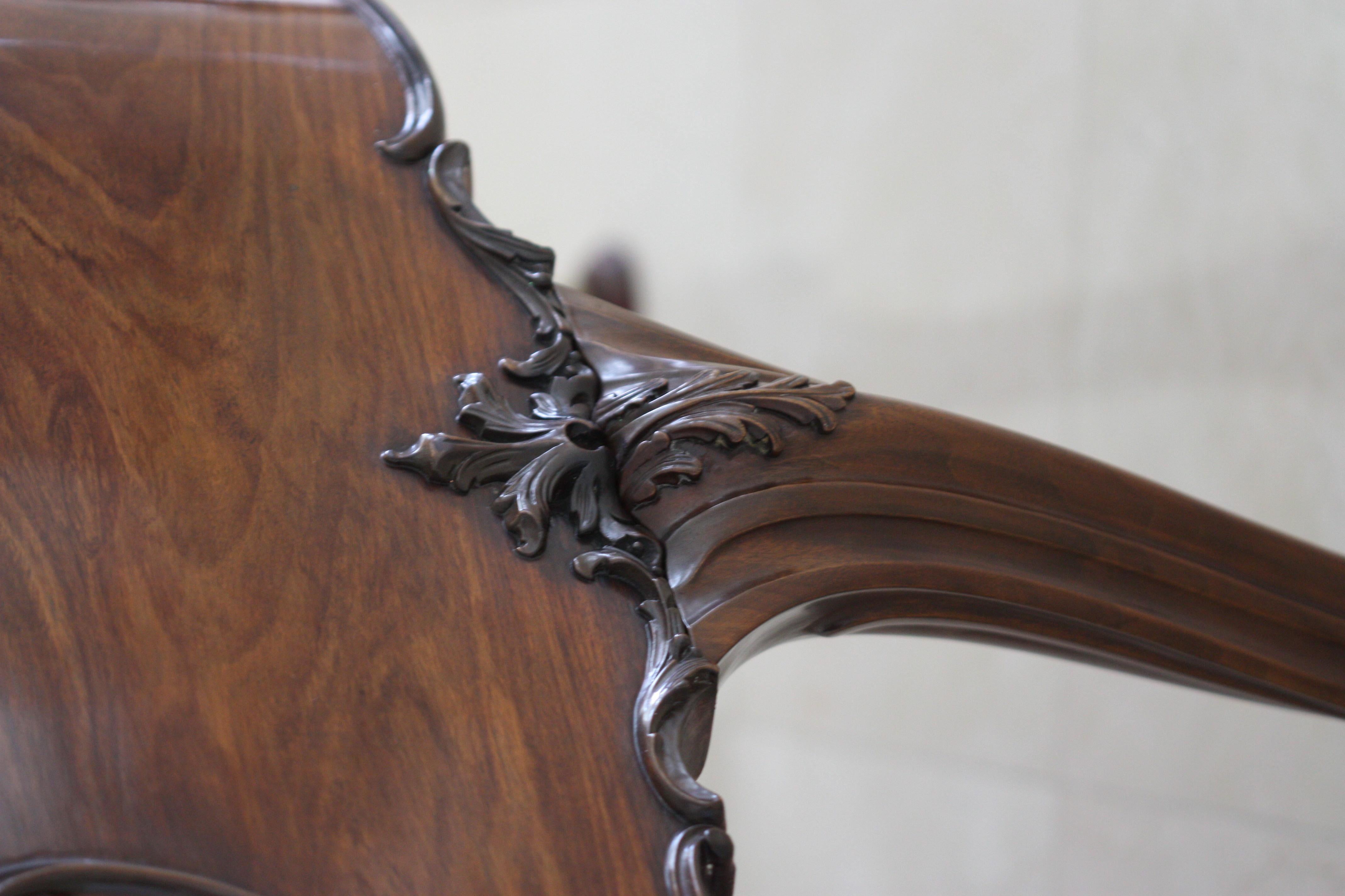 Steinway & Sons Rosewood Baby Grand Piano 4