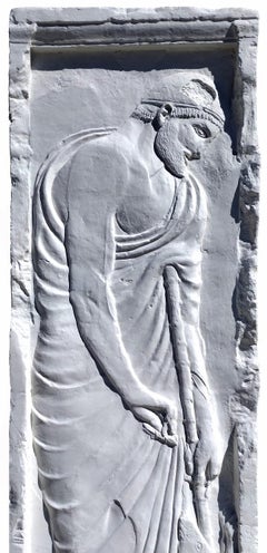 ESTELA - ALXENOR DE ORCOMENO - CÓPIA EN YESO DEL ORIGINAL ATENIENSE. Siglo XX