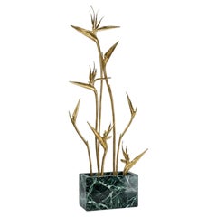 Stella 7 – Organic Decorative Vase in Green Alpi Marble