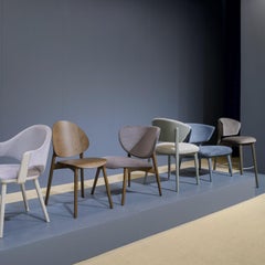 Stella 823 Blue Lounge Chair By Matteo Ragni