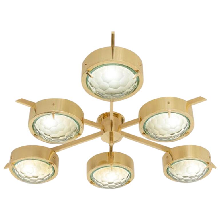 Yellow (POLISHED BRASS) Stella Ceiling Light by form A