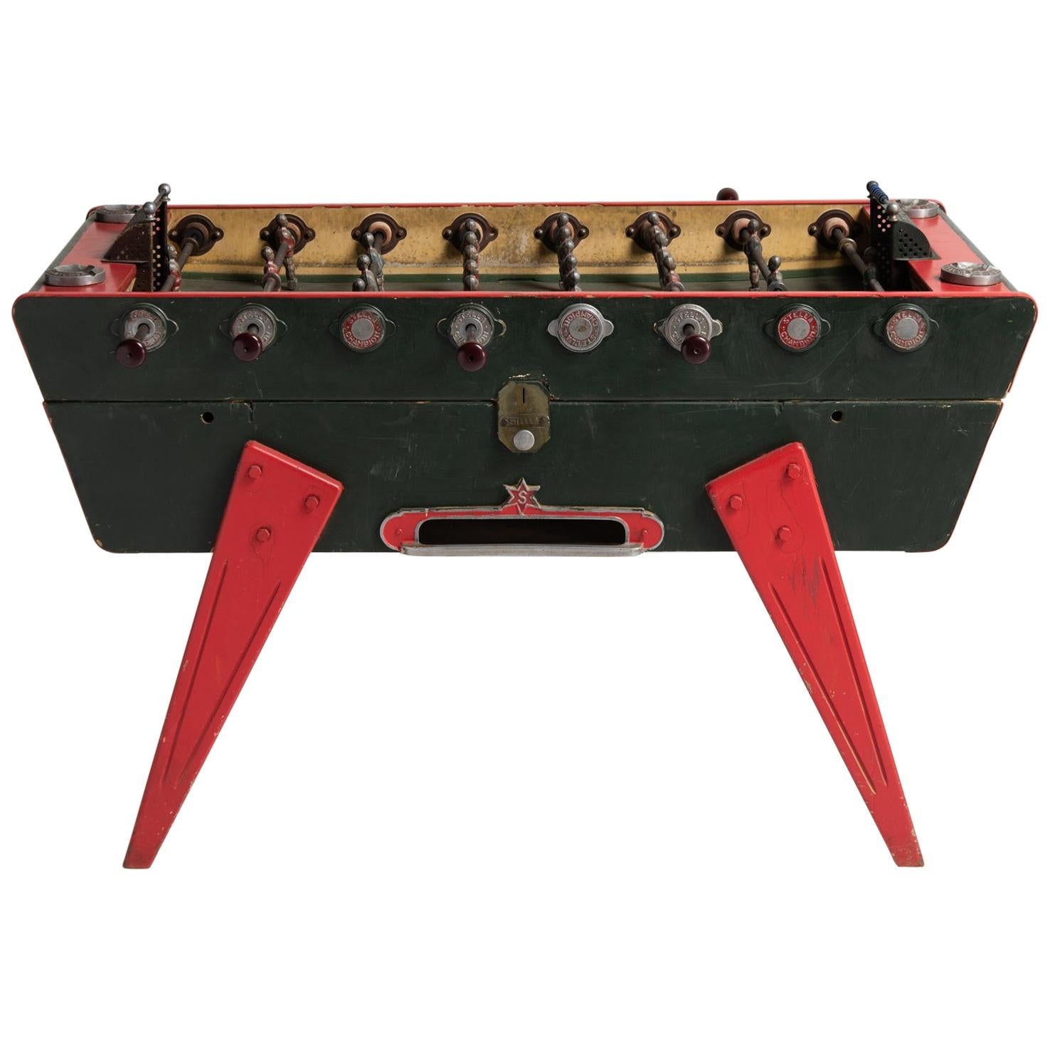 Stella Champion Foosball Table, France, circa 1950 at 1stDibs