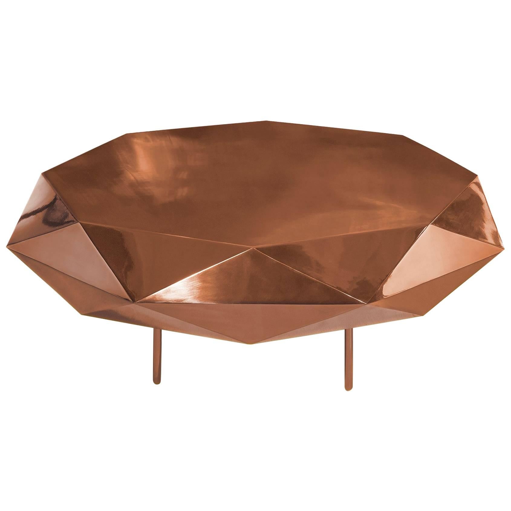 Stella Coffee Table Large Rose by Nika Zupanc for Scarlet Splendour For Sale
