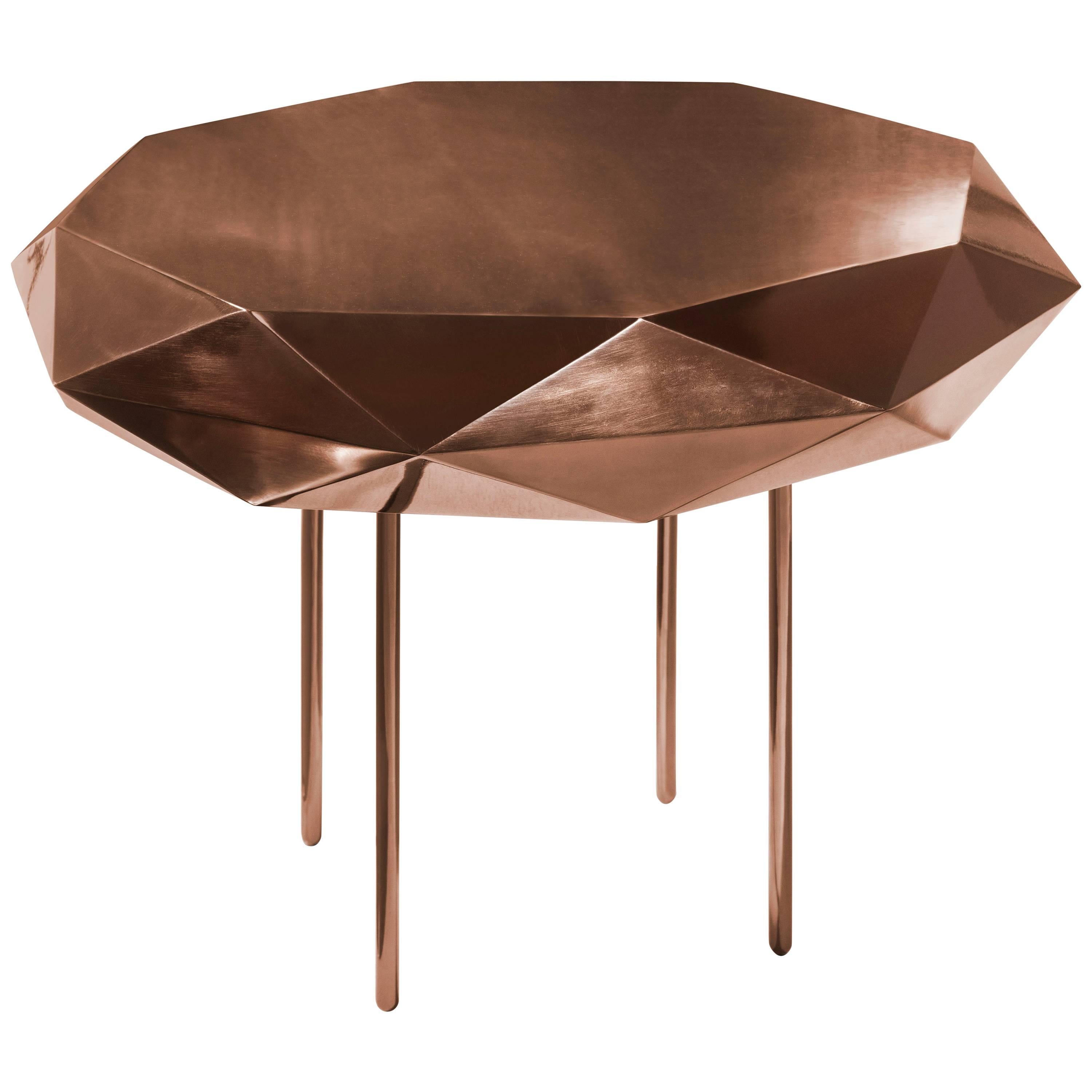 Stella Coffee Table Medium Rose by Nika Zupanc for Scarlet Splendour For Sale