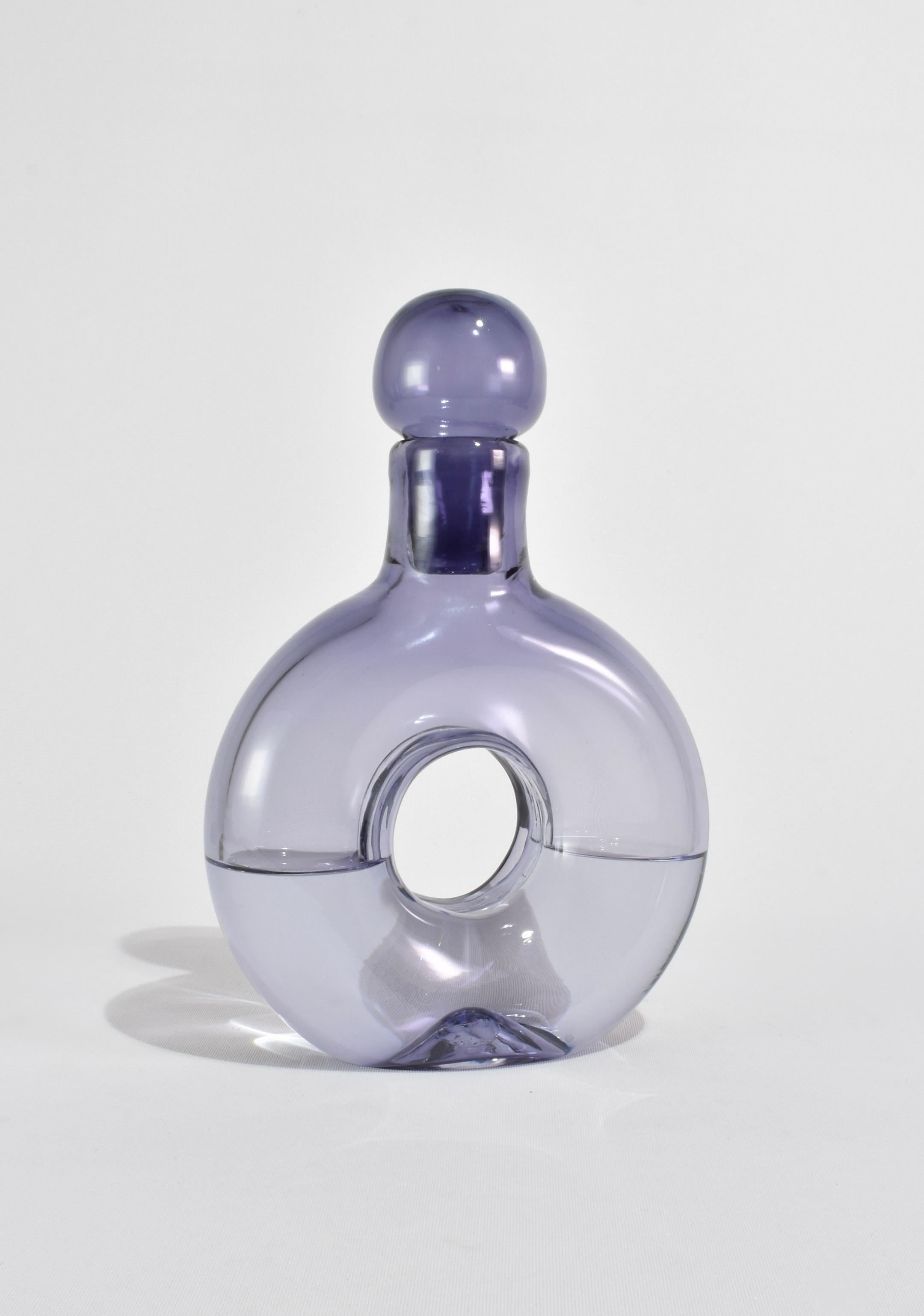 American Stella Decanter in Fig For Sale