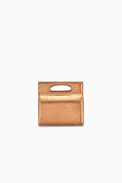 Stella Handbag Micro Copper Antiqued Leather