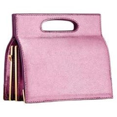 Stella Handbag Mini Rose Gold Tropicana Leather