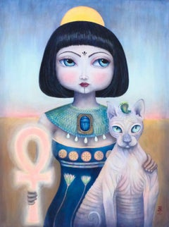 Cleopatra (Pittura a olio, Simbolista, Culture antiche, Pop, Surreale, ~40% OFF)