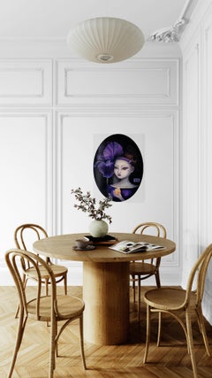 Empire Byzantin (Oil Painting, Symbolist, Portrait)