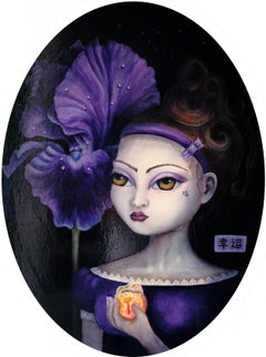 Imperio Bizantino (Pintura al óleo, Simbolista, Retrato)