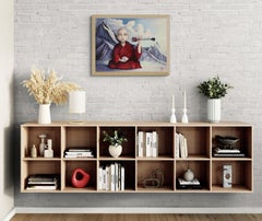 Stillness (Oil Painting, Symbolist, Ancient Cultures, Pop, Surreal, ~47% OFF)