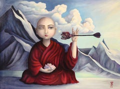 Stillness (Pittura a olio, Simbolista, Culture antiche, Pop, Surreale, ~47% OFF)