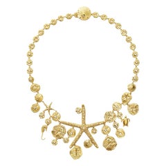 Stella Marina 18 Karat Gold and Diamond 'G VS 2.21 Carat' Necklace