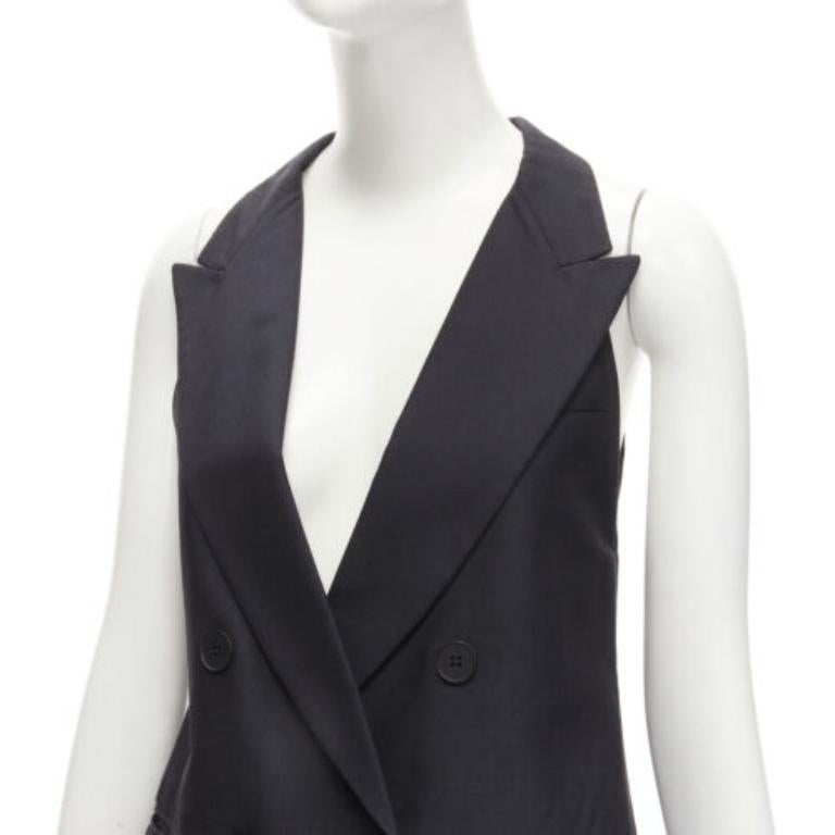 STELLA MCCARTNEY Haut noir à double boutonnage et col bénitier en soie 100 %, taille IT 36 XXS
Référence : YNWG/A00145
Marque : Stella McCartney
Designer : Stella McCartney
Collection : 2010
MATERIAL : Soie
Couleur : Noir
Motif : Solide
Fermeture :