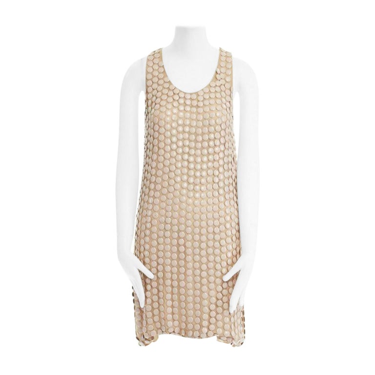 stella mccartney metallic dress Stella McCartney Silver Lame Bow Mini Dress Runway Size 34 / 0 $1800