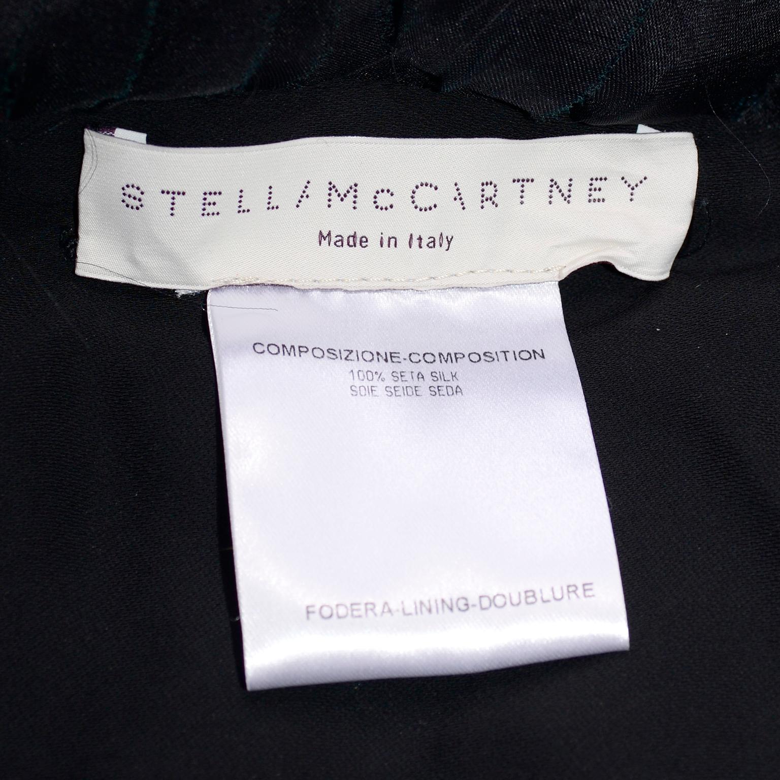 Stella McCartney 2009 Black Silk Ruffled Organza Evening Wrap or Stole 6