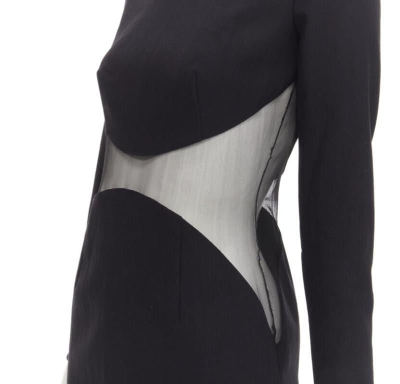 STELLA MCCARTNEY 2013 Pasarela Vestido bodycon ilusión cintura transparente IT40 S
Referencia: KEDG/A00053
Marca: Stella McCartney
Diseñadora: Stella McCartney
Colección: 2013 - Pasarela
Material: Lana, mezcla
Color: Negro
Patrón: Sólido
Cierre: