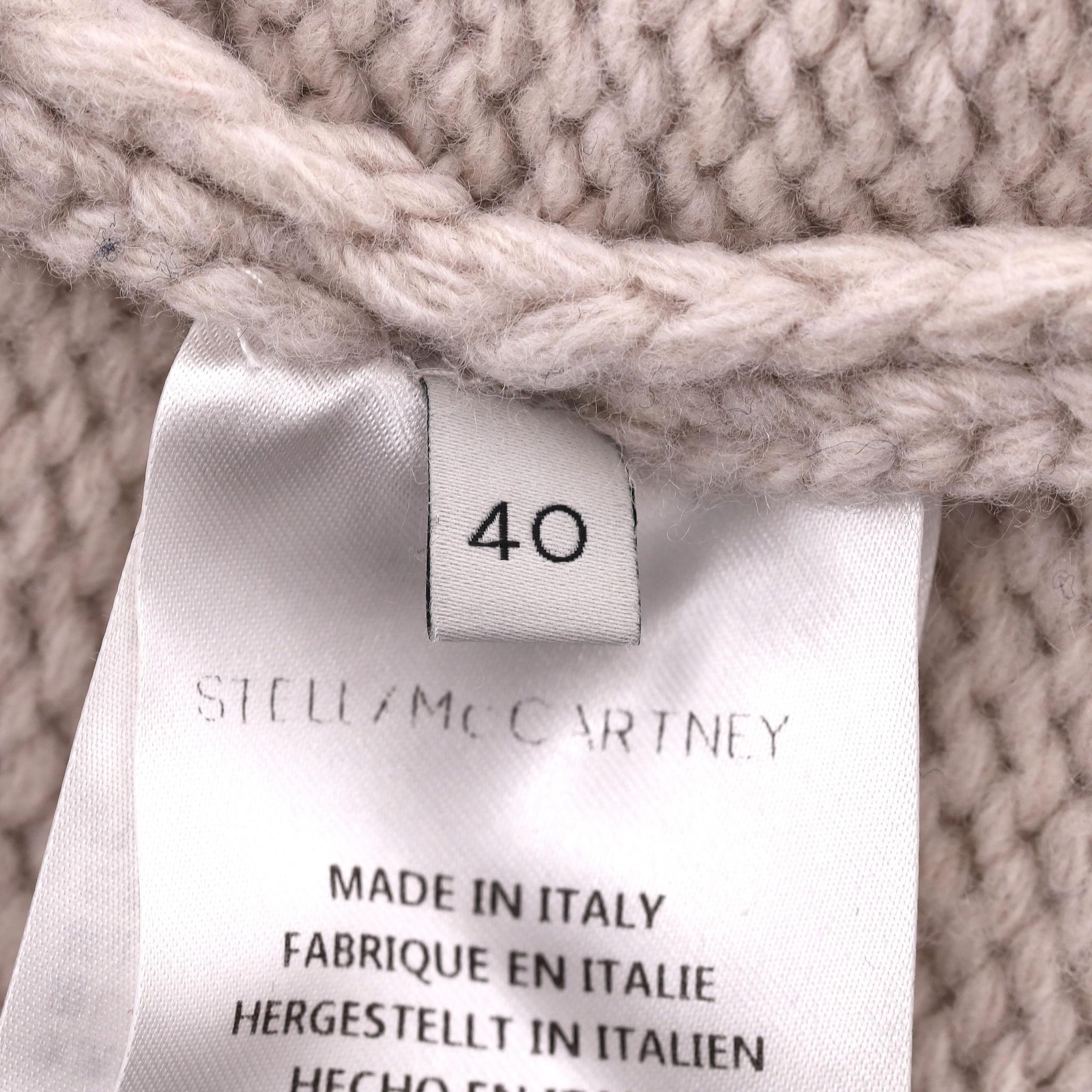 Cardigan en laine vierge intarsia 'All Is Love' de Stella McCartney en vente 1