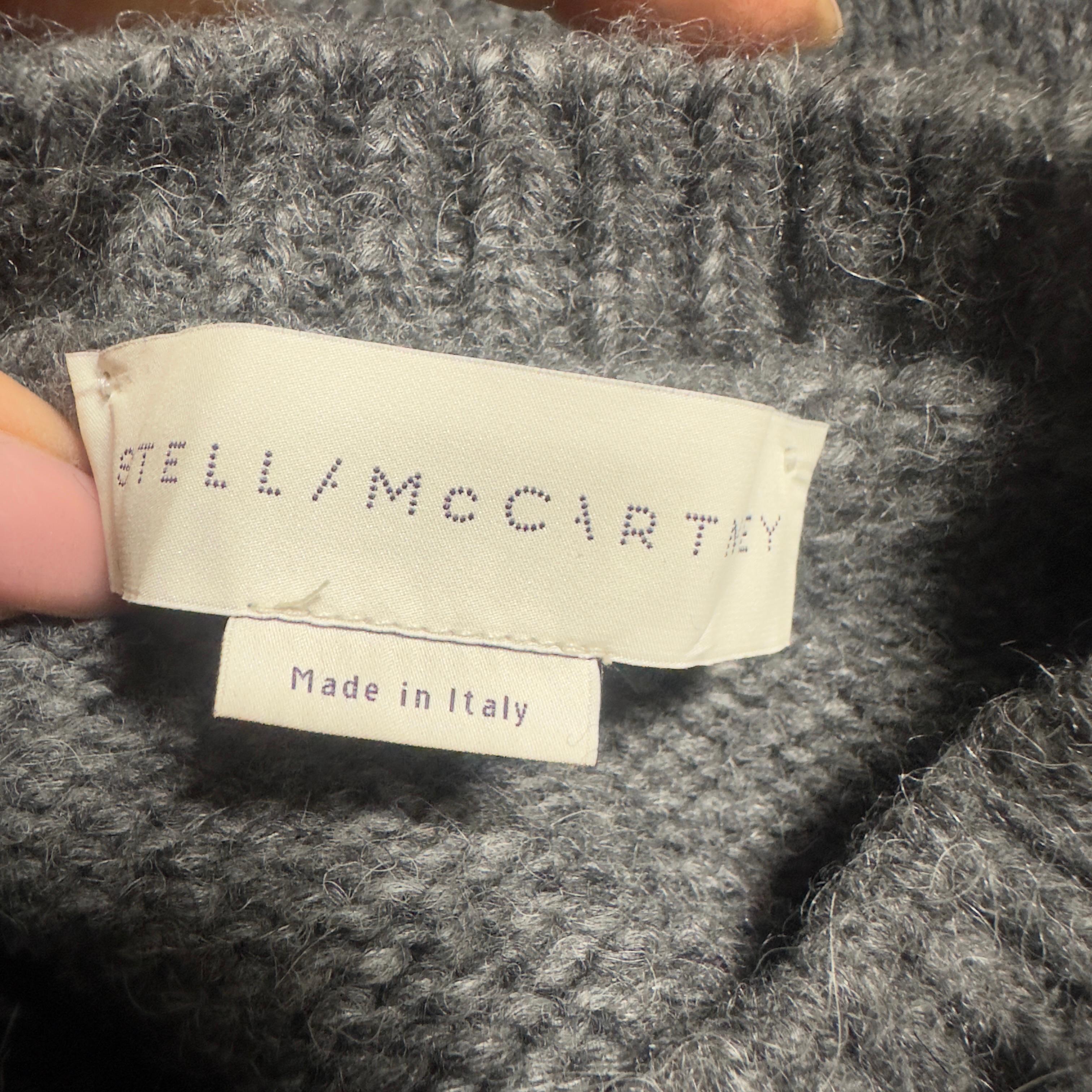 Stella McCartney - Pull en tricot structuré en alpaga et laine vierge Pour femmes en vente