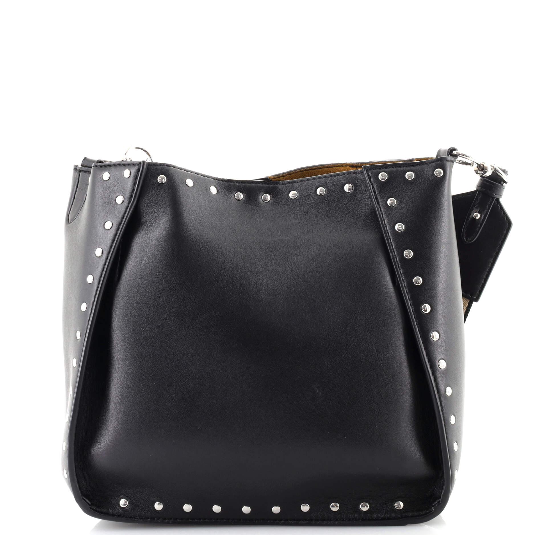 Stella McCartney Alter Crossbody Bag Studded Faux Leather Small In Good Condition In NY, NY