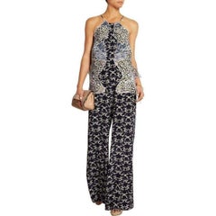 Stella McCartney Applique Silk Jumpsuit IT42 (US6)
